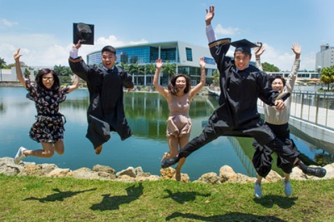 jumping graduates